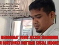 Hukum Mati di Ujung Palu Hakim: Menggugat Vonis Jekson Sihombing dan Runtuhnya Kontrak Sosial Indonesia